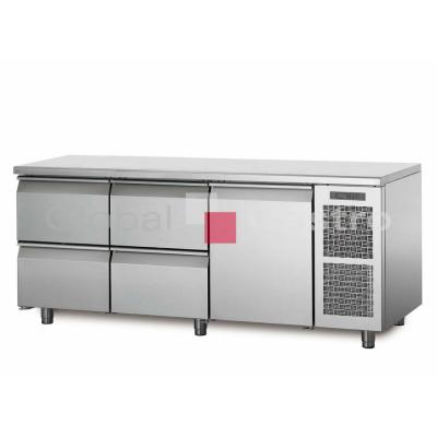 Chladící stůl TP17/3M s deskou bez zadního lemu | Coldline 116171515TP